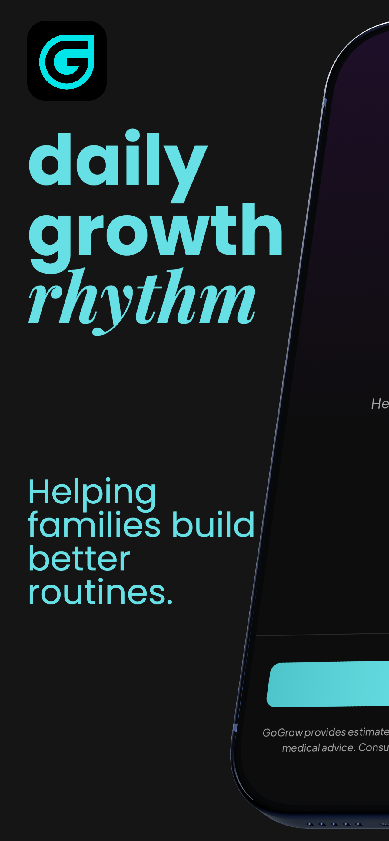 GoGrow — daily growth rhythm